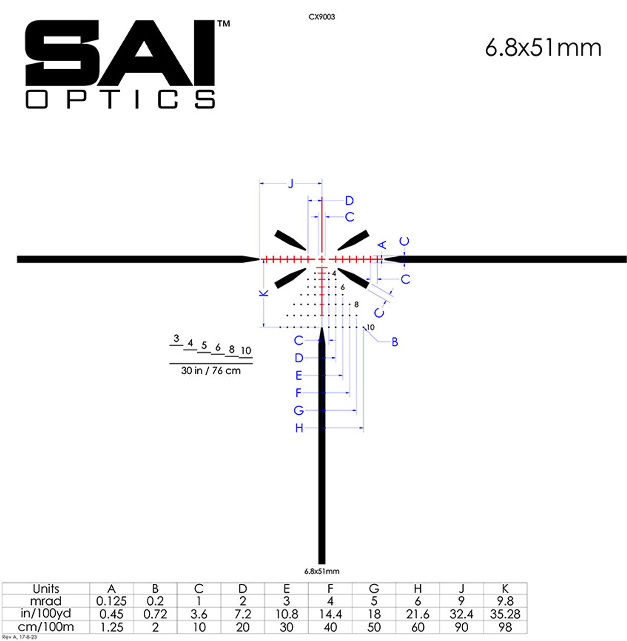 SAI Optics™ Model SAI 6™ - Coyote Brown